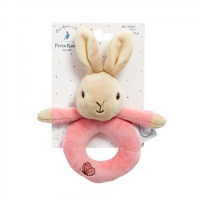 Pierre Lapin hochet en peluche Flopsy 